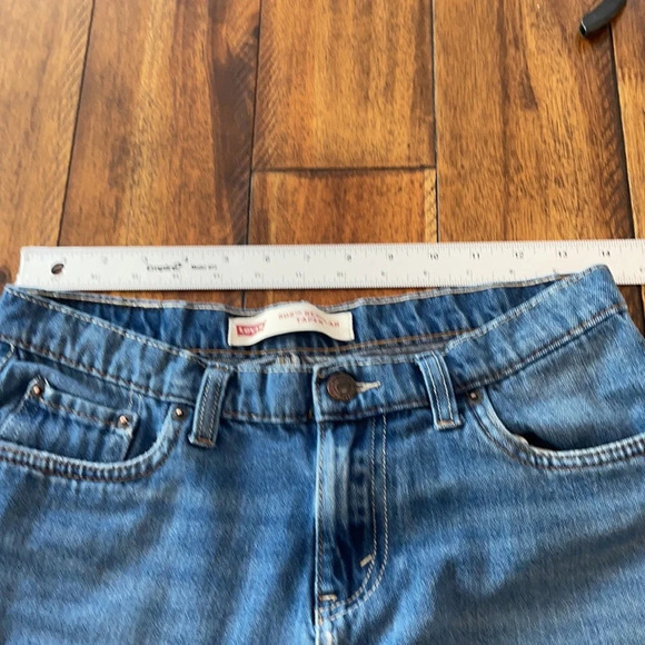 Levi’s 502 Regular Taper Vertical Stretch Size 16 youth size ( 28 x 28 ) - Picture 9 of 11